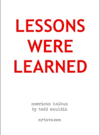 a poster with the words lessons were learned